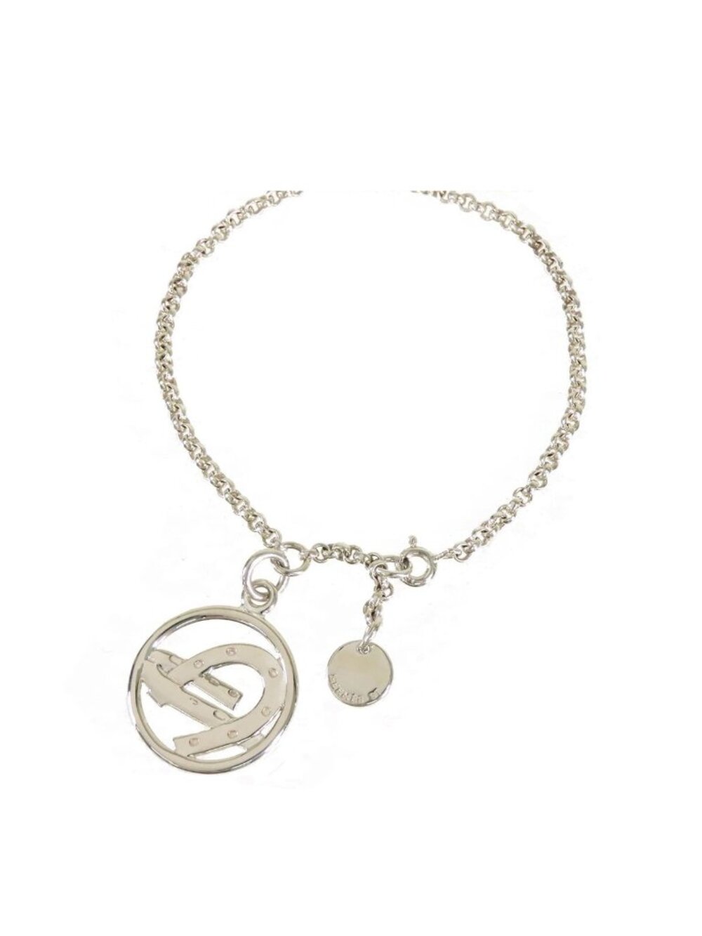 Hermes Horseshoe Silver Motif Bracelet